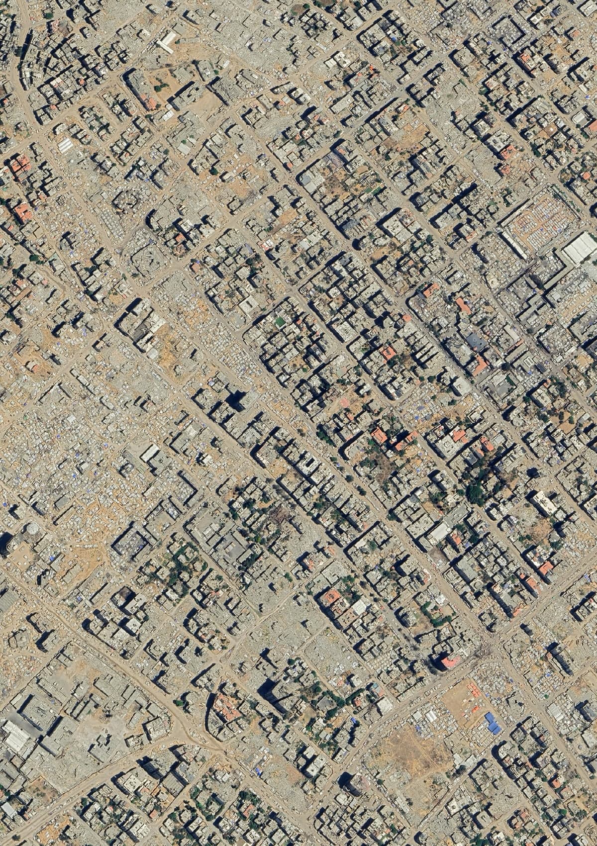 Gaza after street map