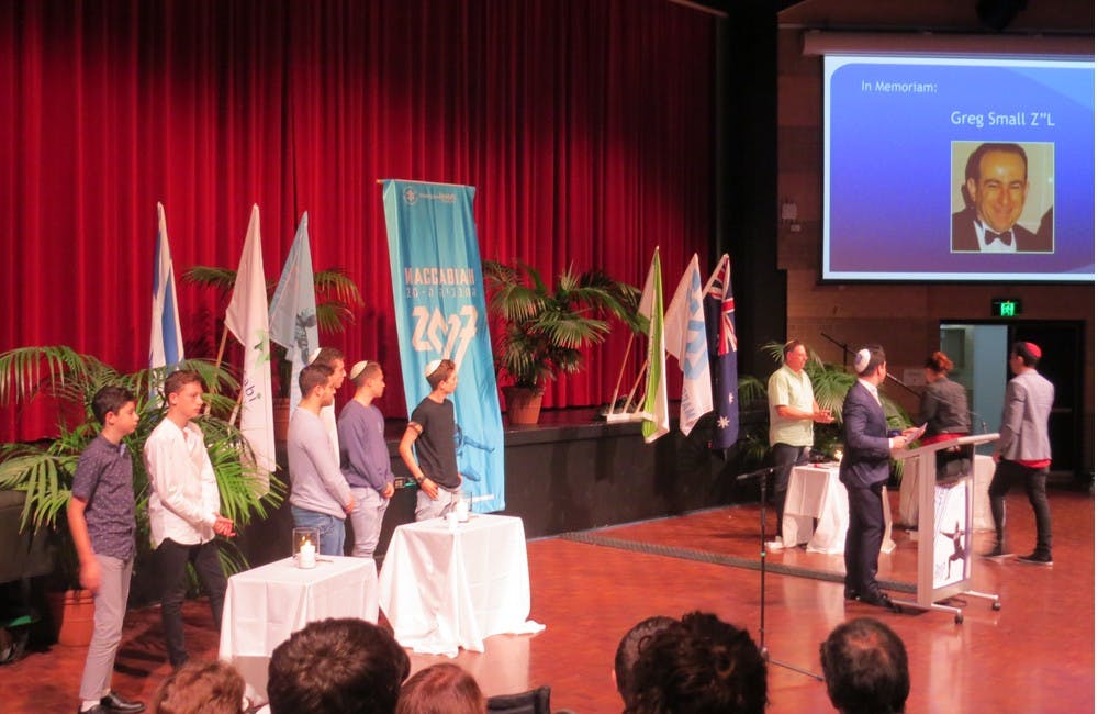 Memorial ceremony in Sydney in May, 2017. Photo: Shahar Burla