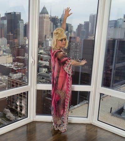 Baker as Mitzi in New York