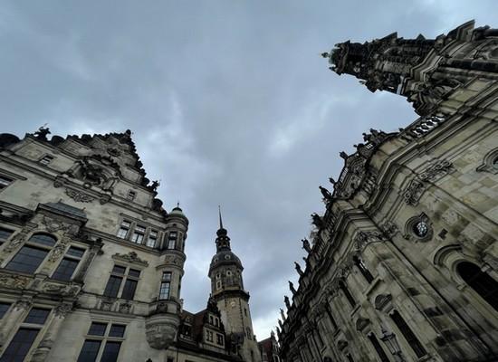 The Dresden cityscape