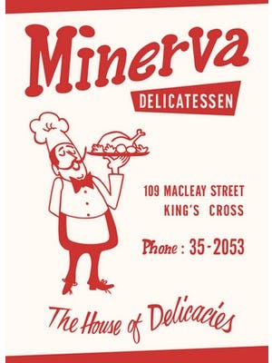 Minerva Delicatessen poster (Elias Visontay) 