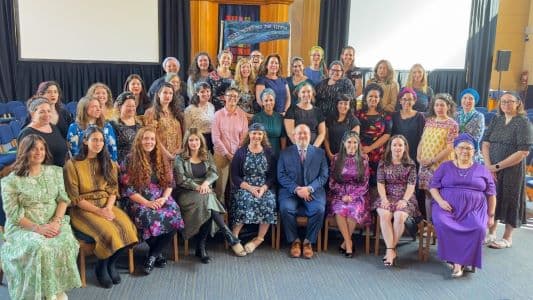 Graduates and staff of Yeshivat Maharat