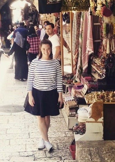 Zoe Heinrichs on her Israel gap year (supplied)