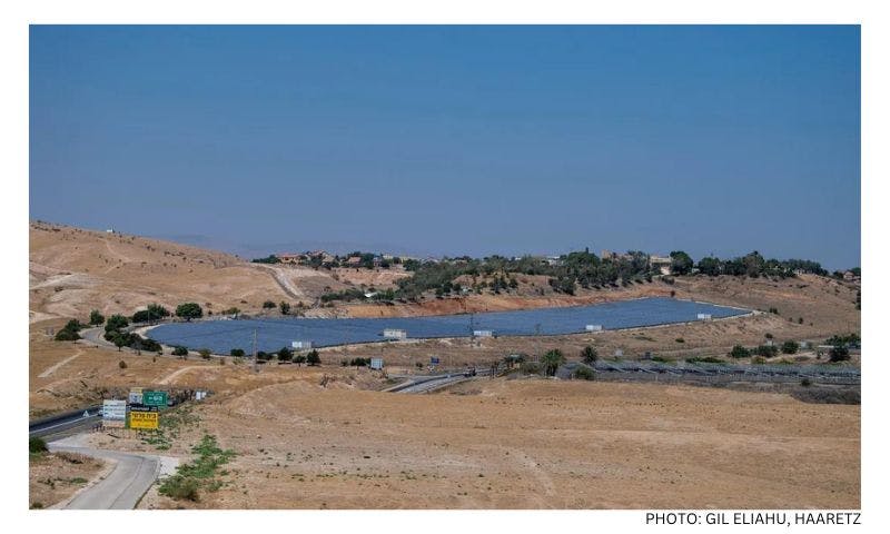 How solar energy is making settlers in the West Bank even more powerful