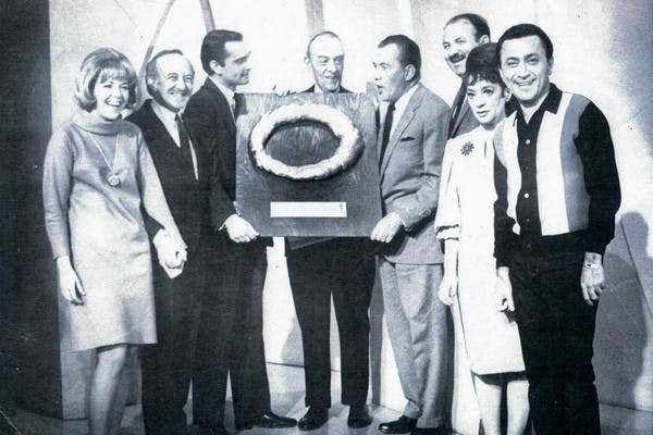 Original American cast on the Ed Sullivan Show