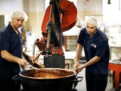 Dan and Martin mixing up a batch (supplied)