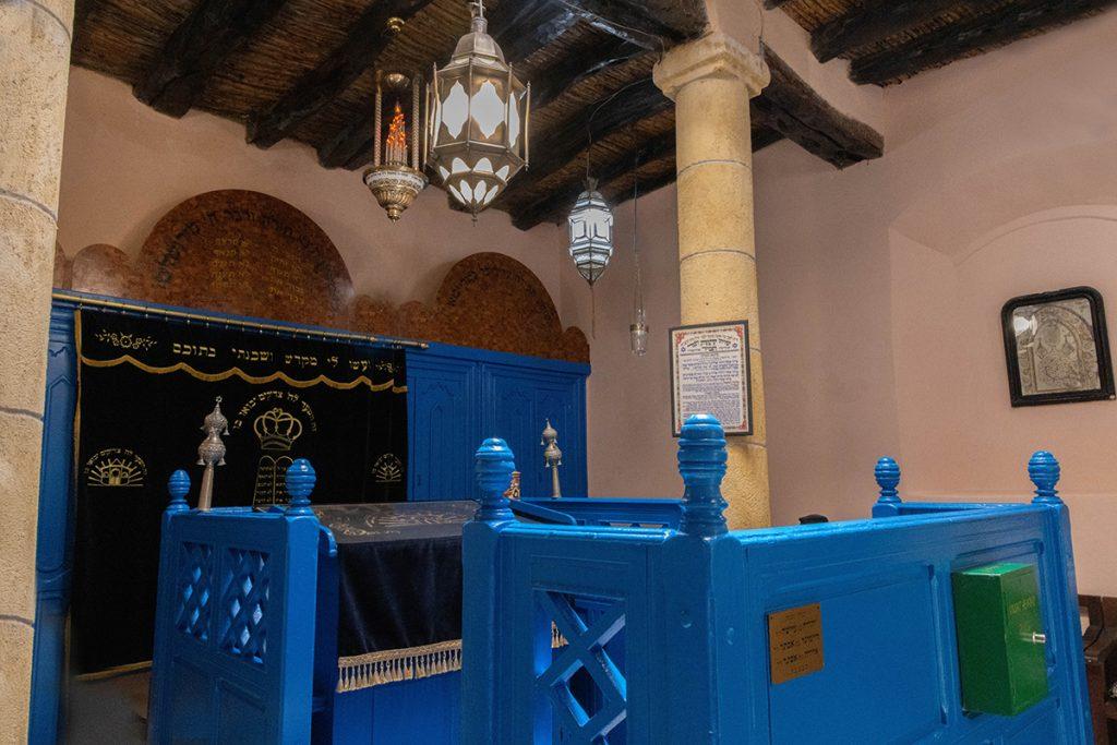 Pinto synagogue in Essaouira, Morocco.