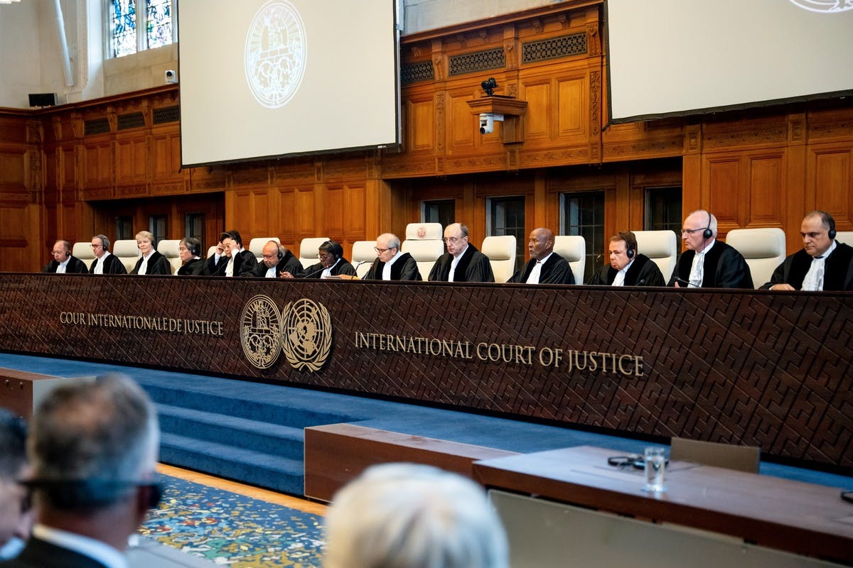 International Court of Justice ruling on Israeli settlements