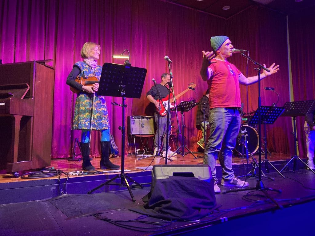 Zakar and Starr performed at Melbourne Klezmer School's launch concert in June at Kadimah (Image: supplied).