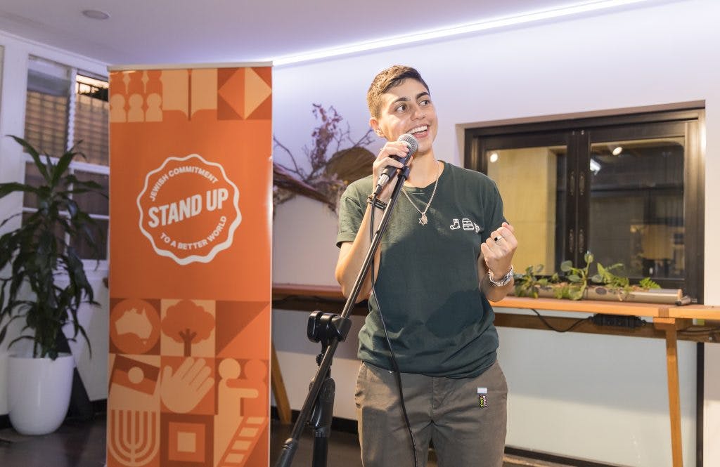 Shatari has extensive experience in the non-profit sector, currently working as Stand Up's General Manager of Programs and Engagement (Image: supplied).