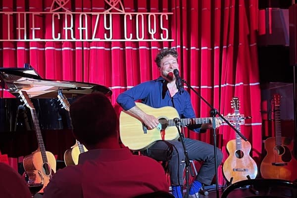 Benjamin Scheuer at the Crazy Coqs club