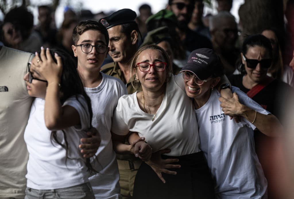 Funeral ceremony of Israeli soldier killed in Hezbollah attack