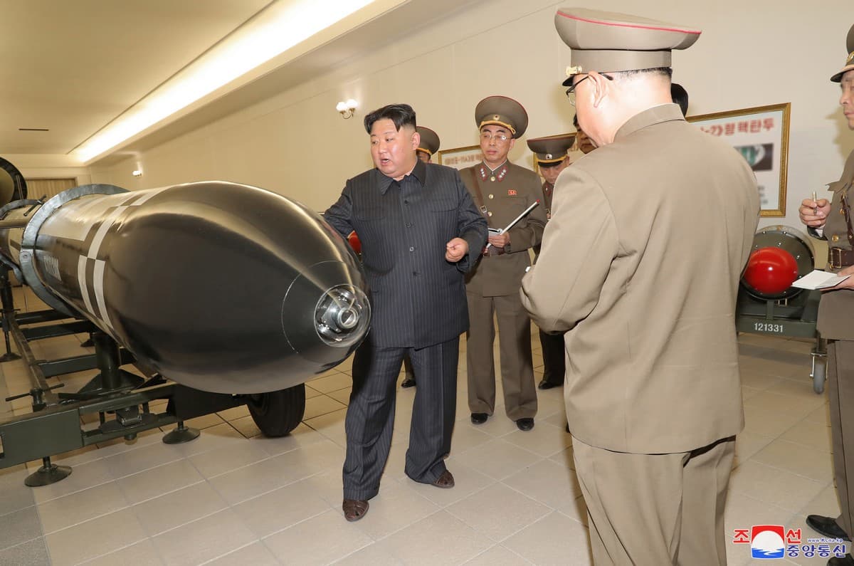 Kim nuclear weapons