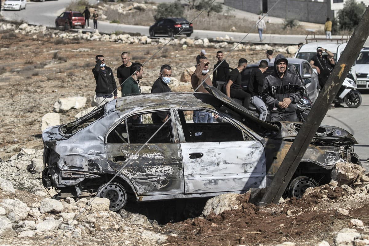 Palestinians Israeli conflict in Nablus – 16 Nov 2024