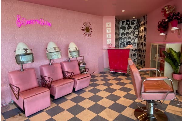 The hair salon