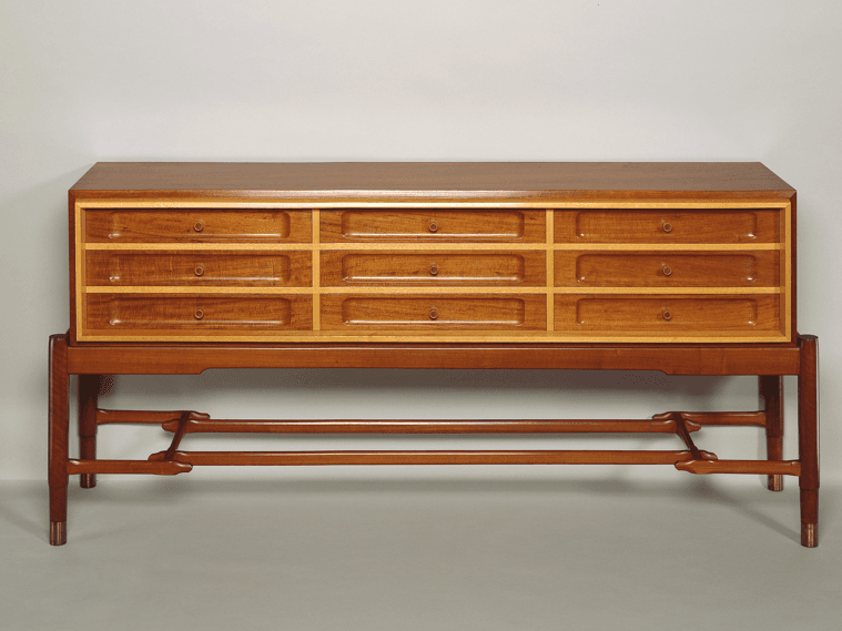 Krimper’s Shallow Chest on Stand (1948). (Image: Bayside Gallery).
